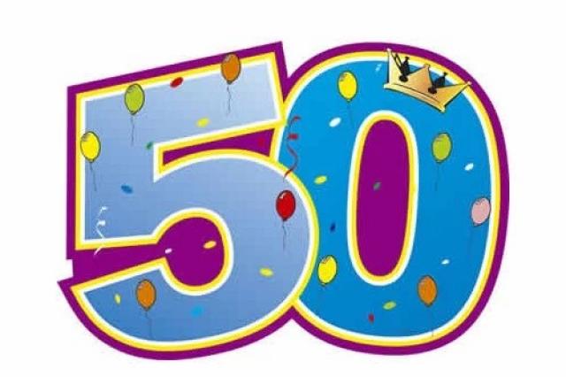 Srećna godišnjica rođendana 50 godina starcu
